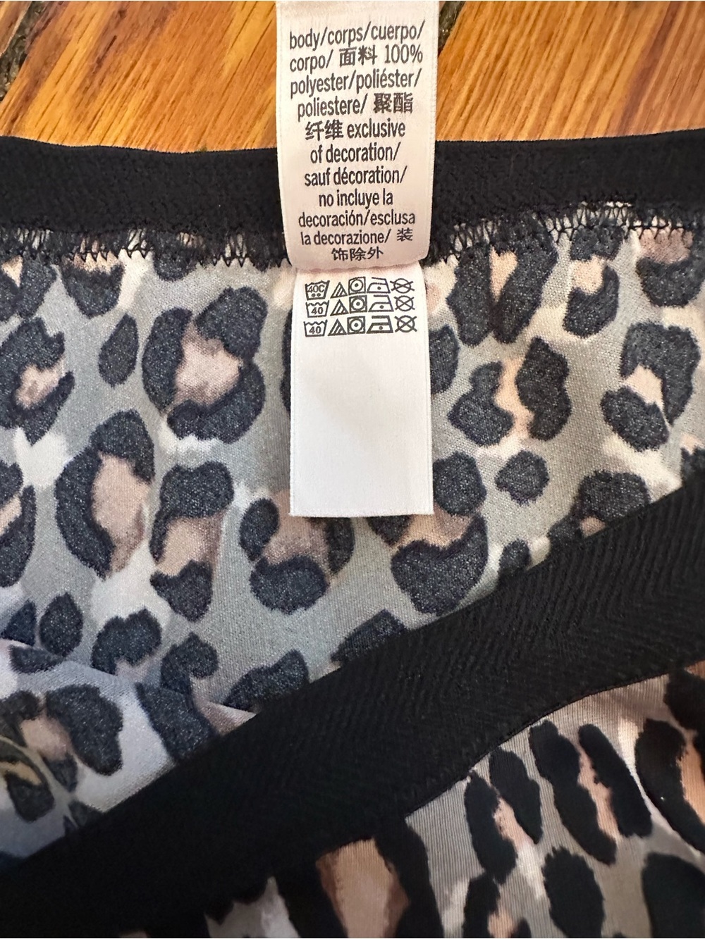 Victoria Secret Y2K Leopard Print Flowy Light Maxi Skirt Pull On Retro 90s- 1084 - Picture 6 of 6